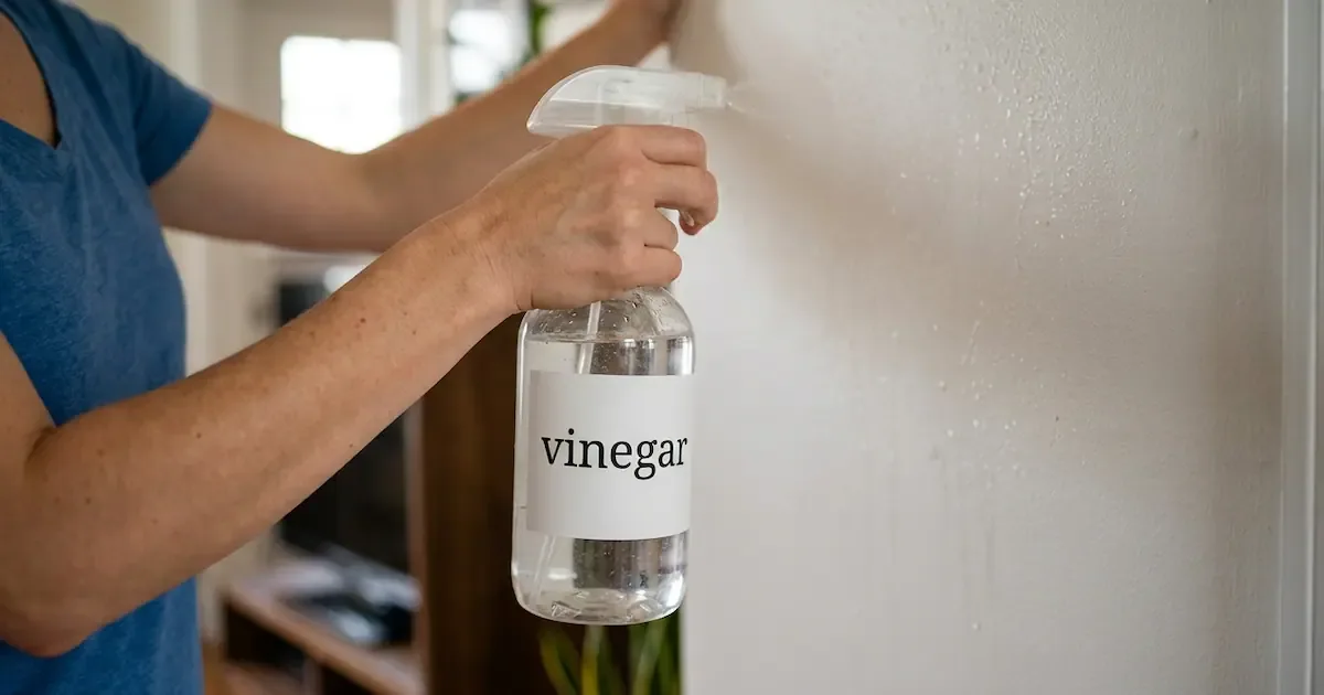 Como eliminar o mofo das paredes de casa usando apenas vinagre branco