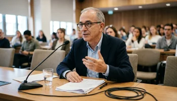 Paulo Portas a discursar na Universidade de Verão do PSD