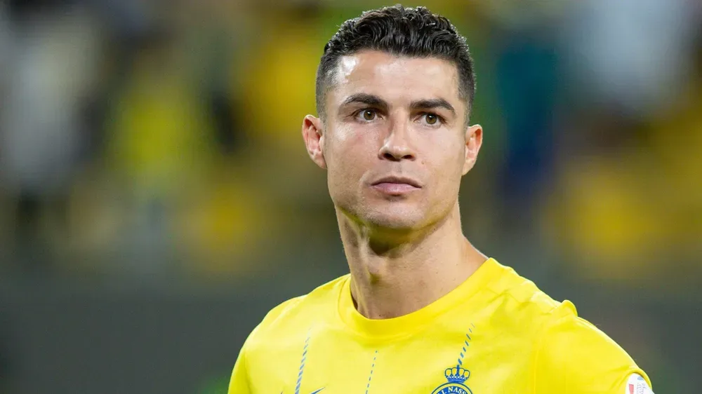 Cristiano Ronaldo em ação pelo Al-Nassr — Foto: Getty Images