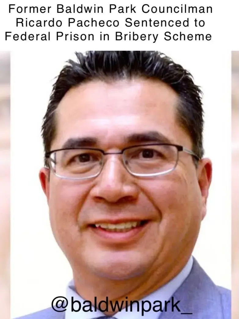 Former Baldwin Park City Councilman Ricardo Pacheco smiling.