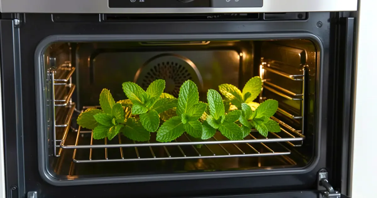 O método da hortelã: porque deve usar estas folhas no forno e micro-ondas