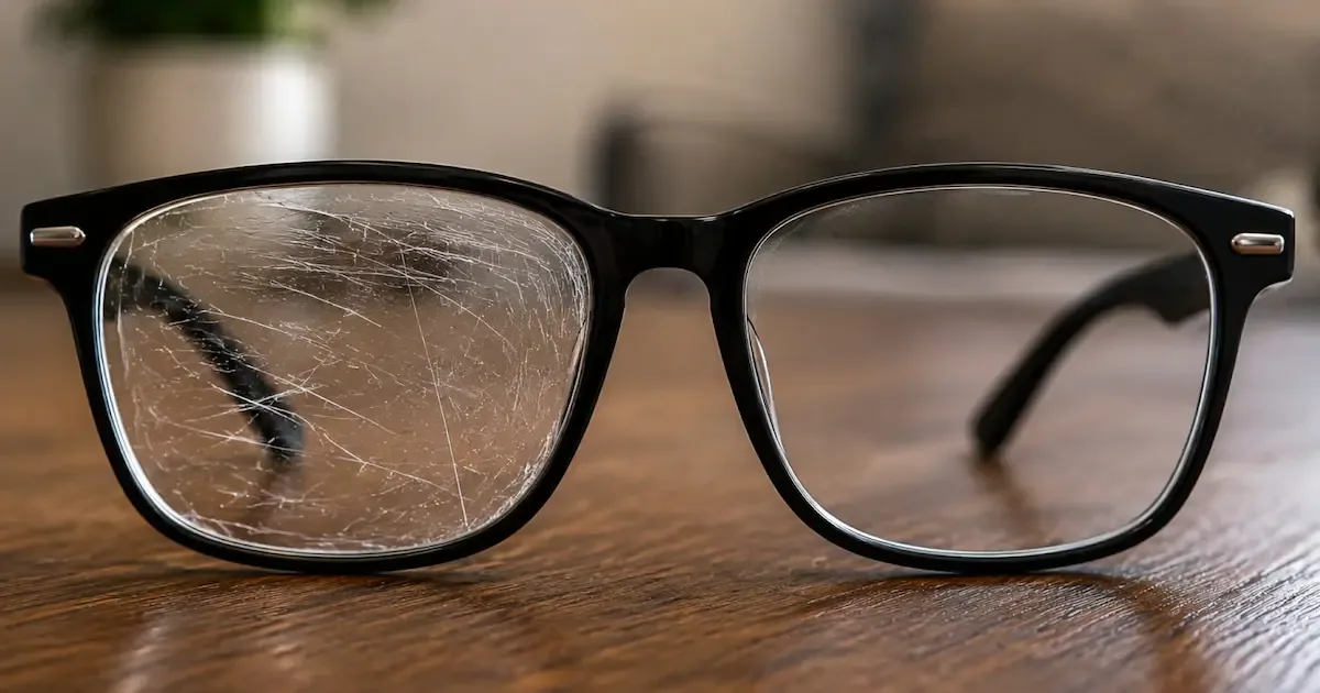 O Método Simples (e Seguro) para Limpar Lentes Riscadas Sem Estragar os Óculos