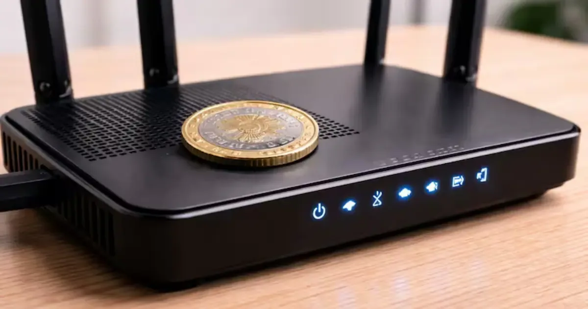 O Mito da Moeda no Router: Porque Este Truque Viral Pode Destruir o Seu Wi-Fi