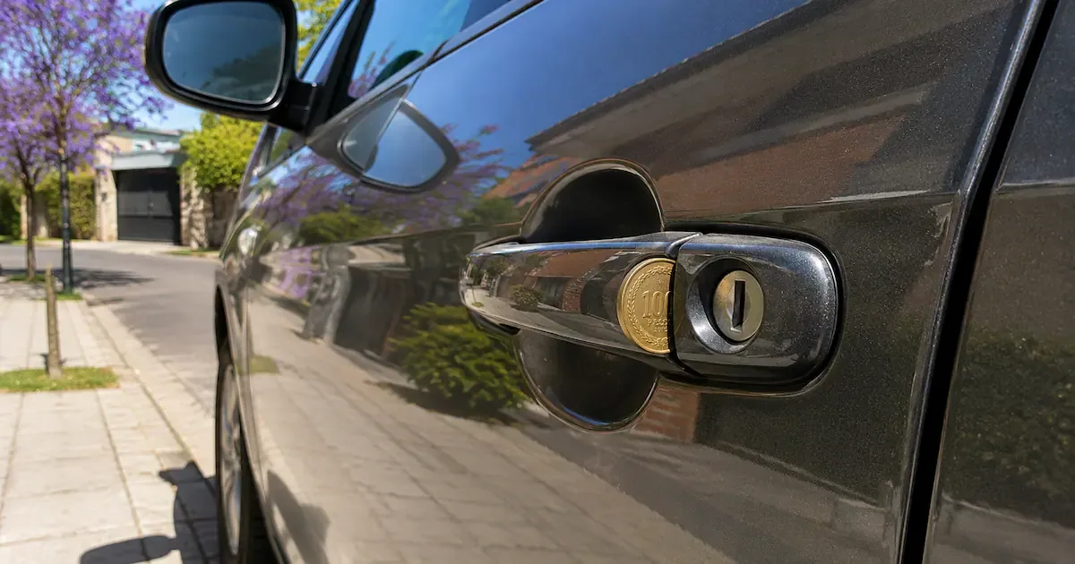 O Motivo Assustador Para Nunca Ignorar Uma Moeda na Porta do Seu Carro