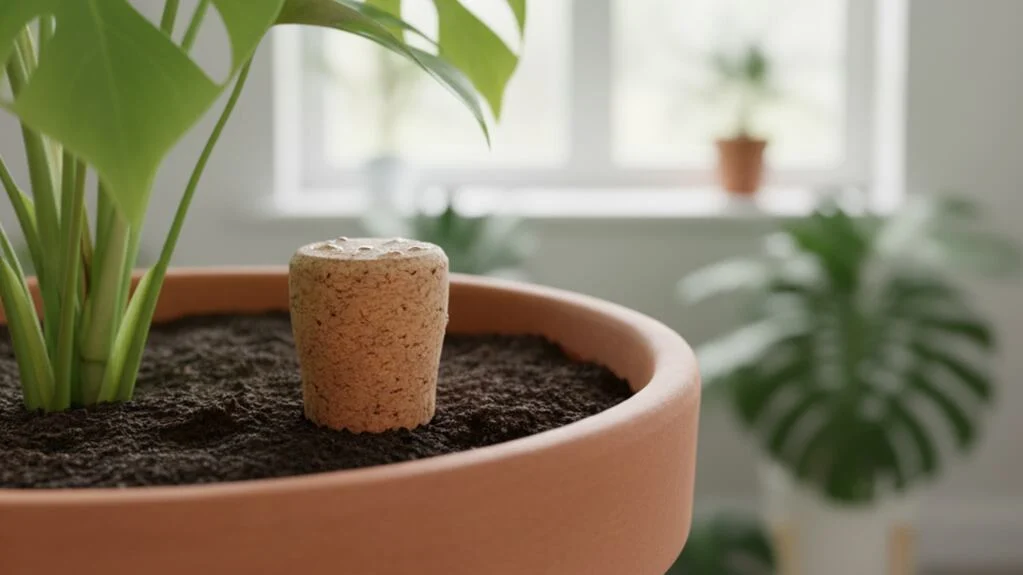 O segredo dos jardineiros: por que deve colocar rolhas de vinho nos seus vasos