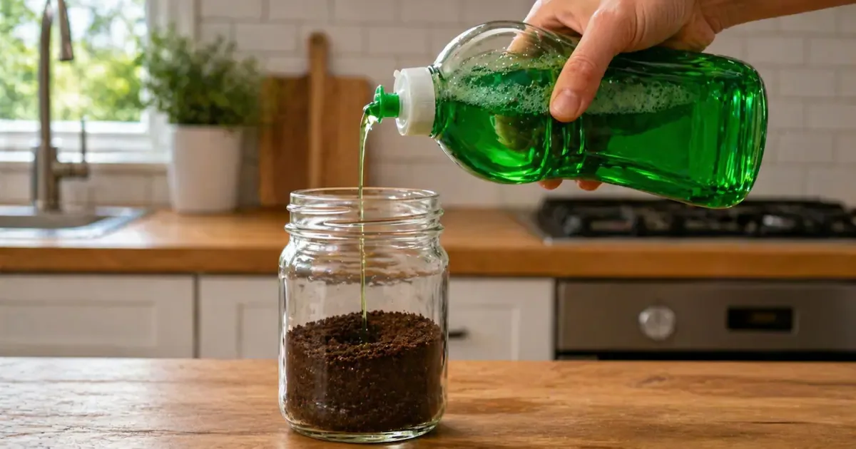 O Truque Infalível: Porque Deve Misturar Detergente com Borras de Café