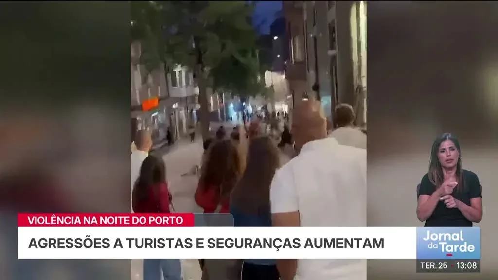 Onda de violência contra turistas e seguranças coloca Porto em alerta