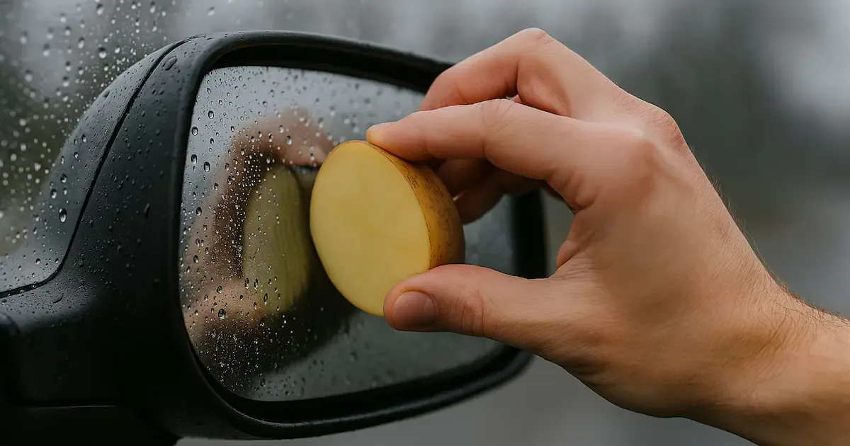 Por Que Motivo os Condutores Estão a Esfregar Batata Crua nos Espelhos do Carro
