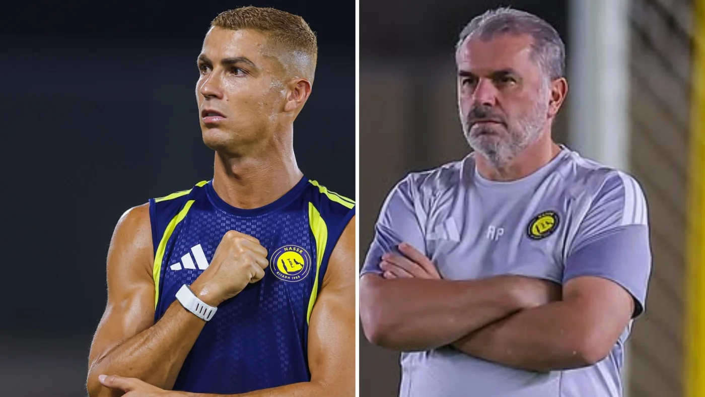 Treinador do Al-Nassr tira Cristiano Ronaldo ao intervalo e garante reviravolta por 3-2
